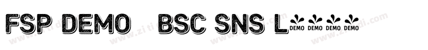 FSP DEMO   Bsc Sns l字体转换